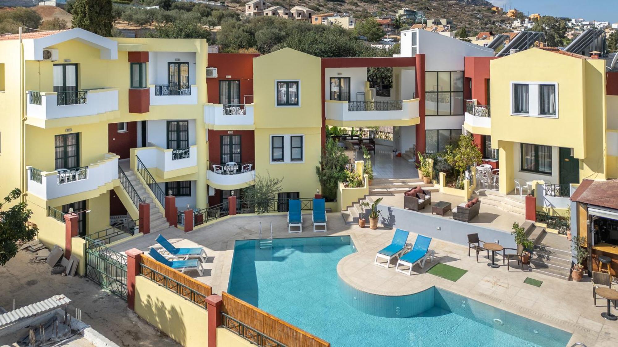Ariadni Palace Apartments แอร์ซอนิสซอส ภายนอก รูปภาพ