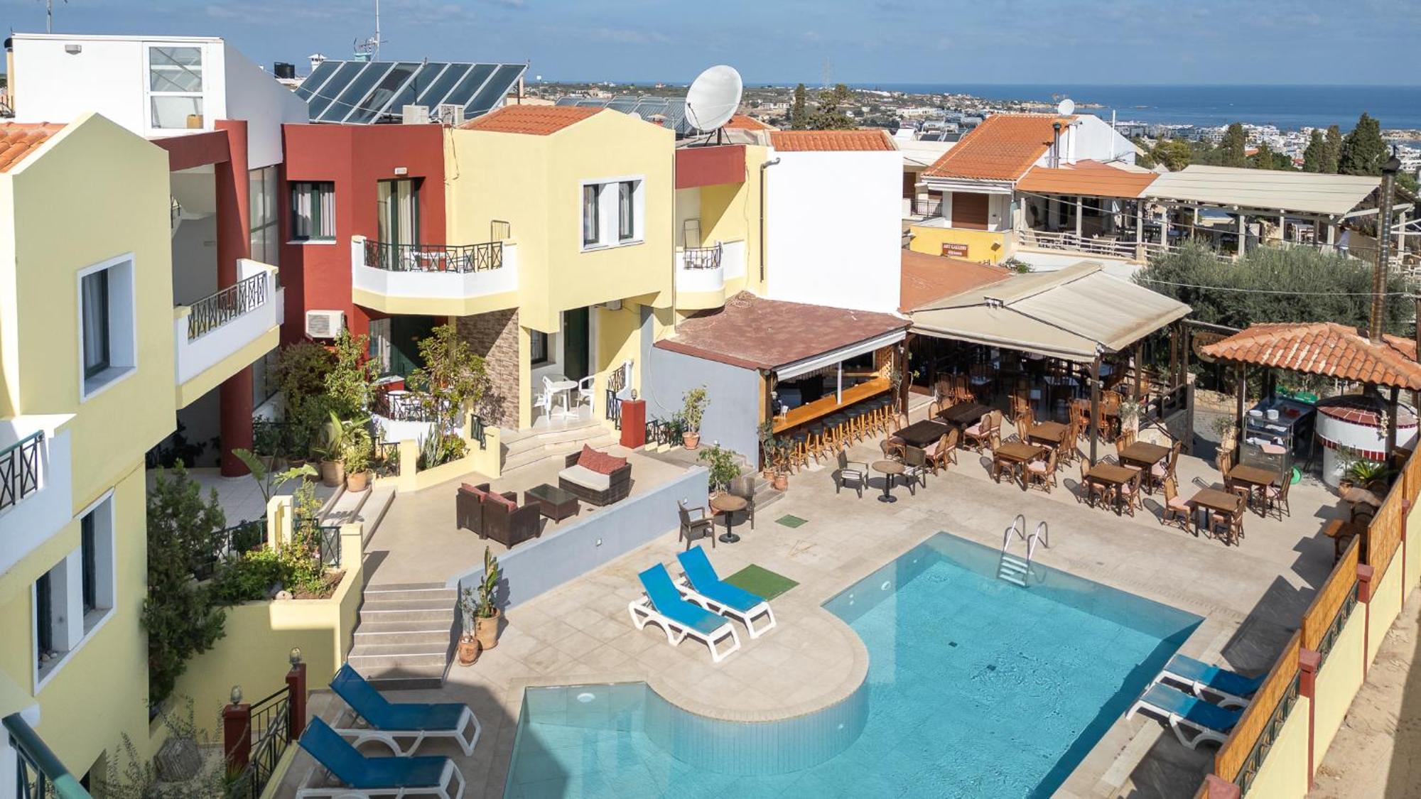 Ariadni Palace Apartments แอร์ซอนิสซอส ภายนอก รูปภาพ