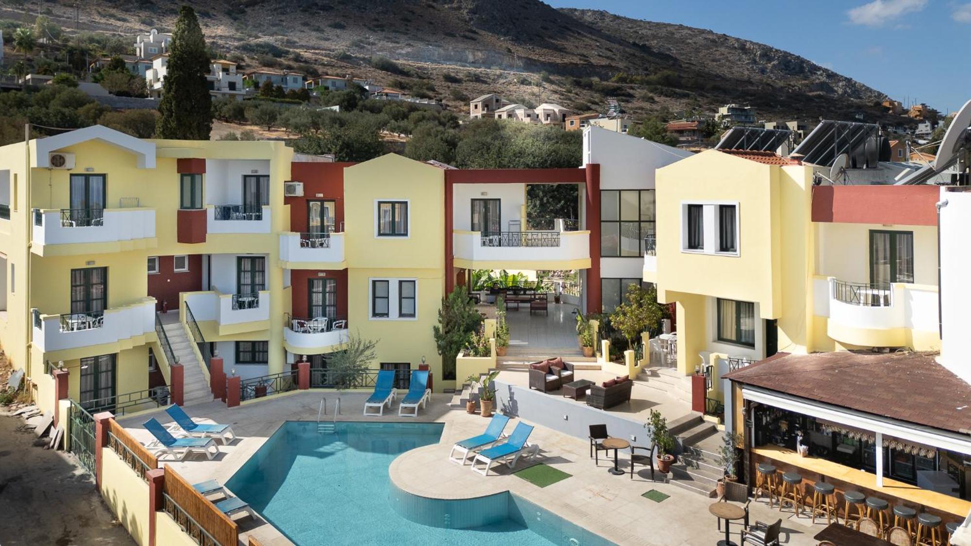 Ariadni Palace Apartments แอร์ซอนิสซอส ภายนอก รูปภาพ