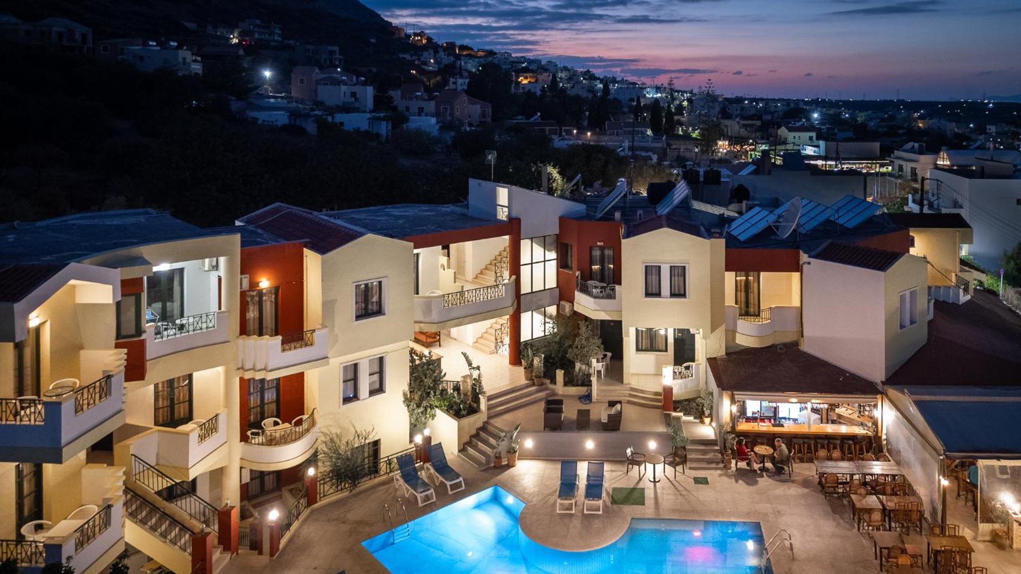 Ariadni Palace Apartments แอร์ซอนิสซอส ภายนอก รูปภาพ