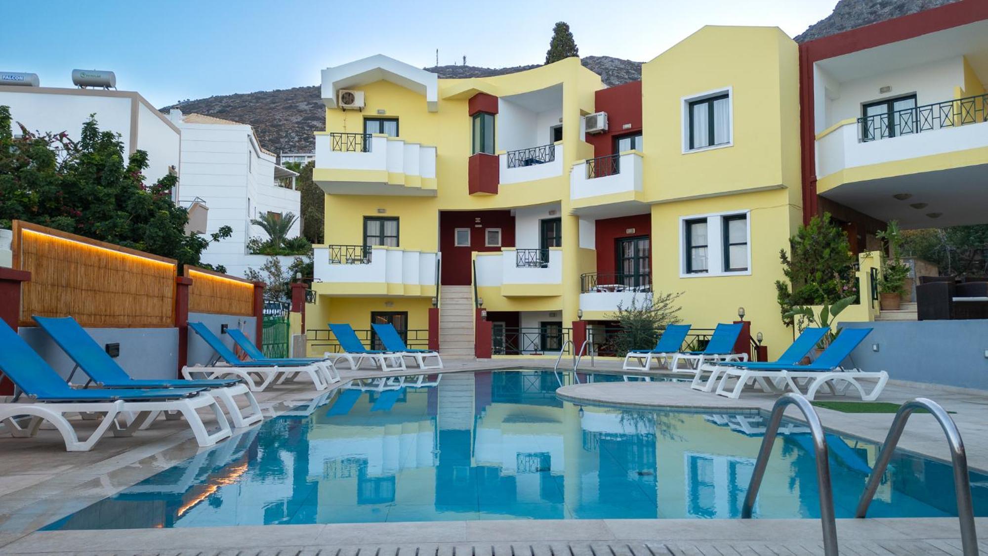 Ariadni Palace Apartments แอร์ซอนิสซอส ภายนอก รูปภาพ