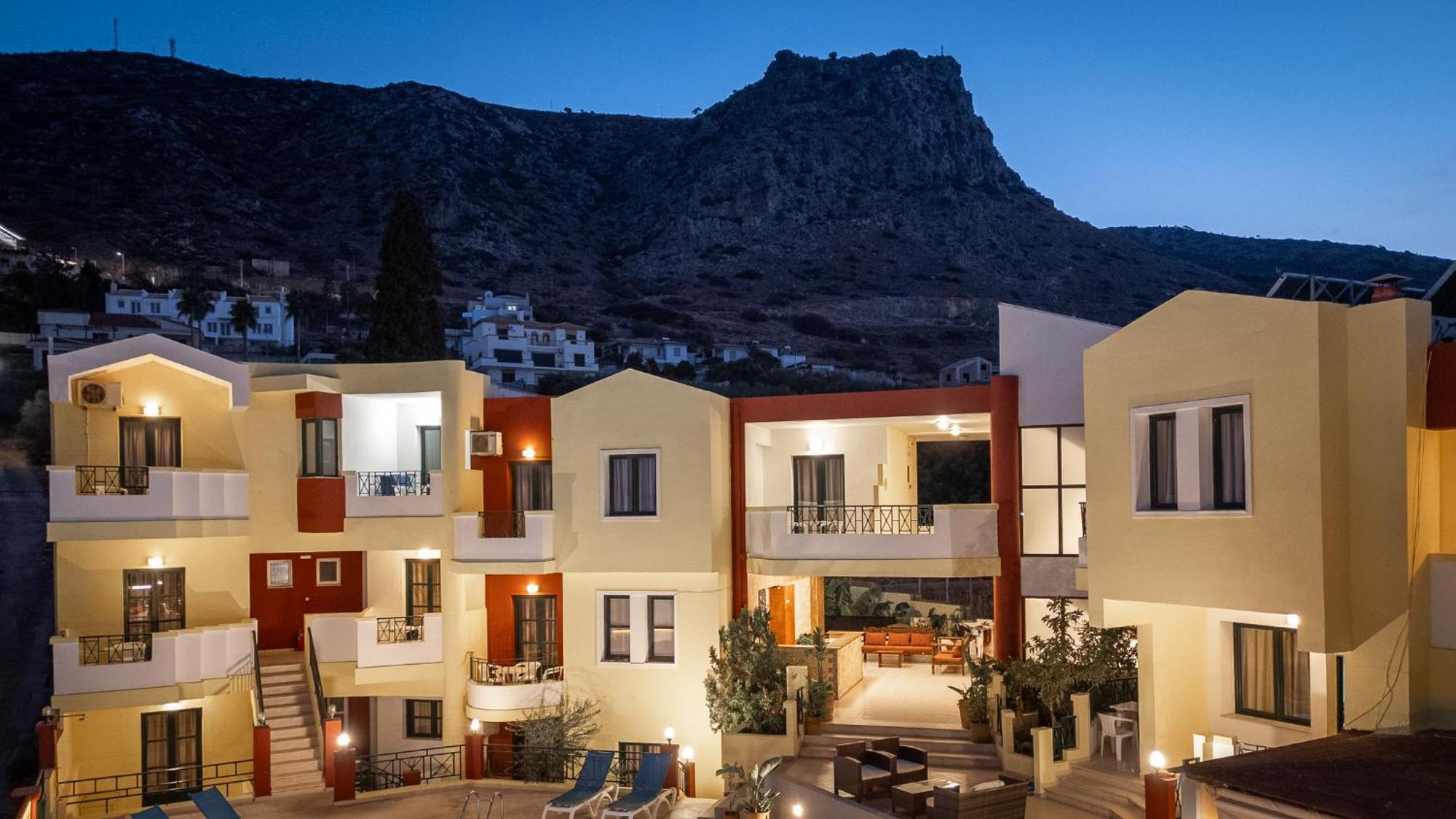 Ariadni Palace Apartments แอร์ซอนิสซอส ภายนอก รูปภาพ