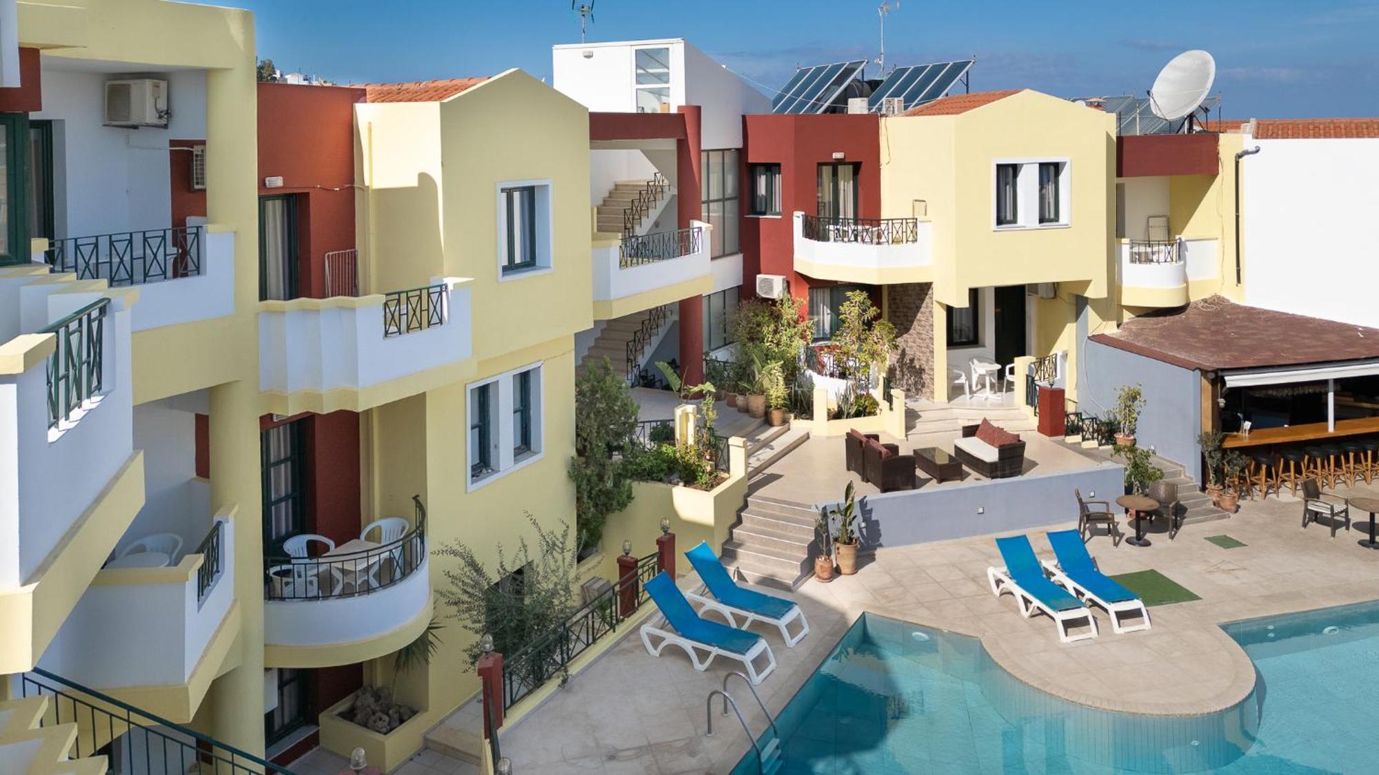 Ariadni Palace Apartments แอร์ซอนิสซอส ภายนอก รูปภาพ
